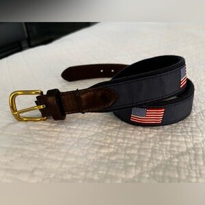 Vineyard Vines Boys Flag Belt